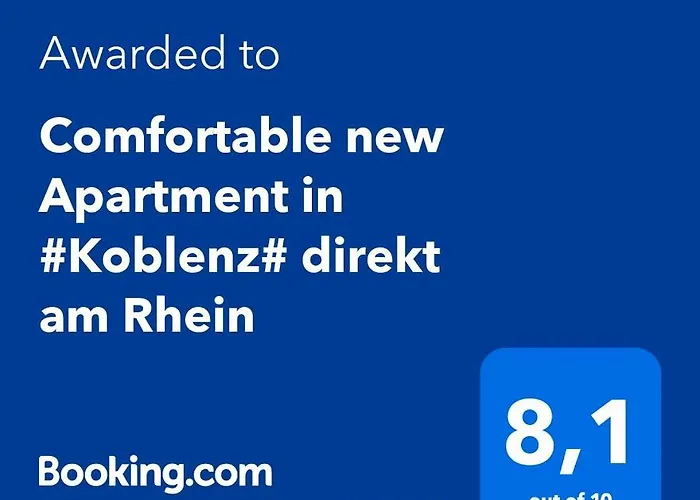 Comfortable New In #koblenz# Direkt Am Rhein * Coblenza